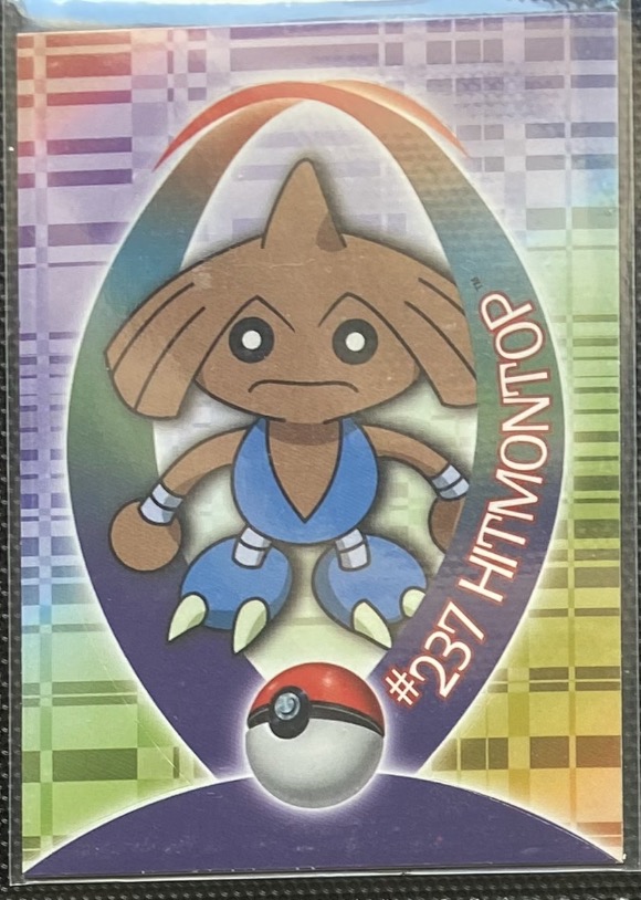 Hitmontop Pokémon card front