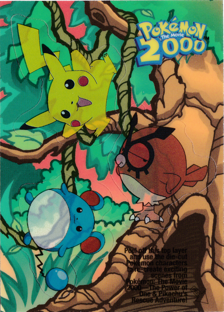 Pikachu, Hoothoot, Marill