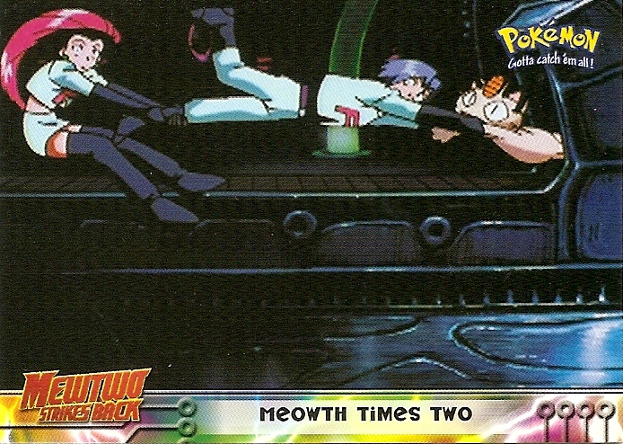 Meowth Times Two Pokémon card front