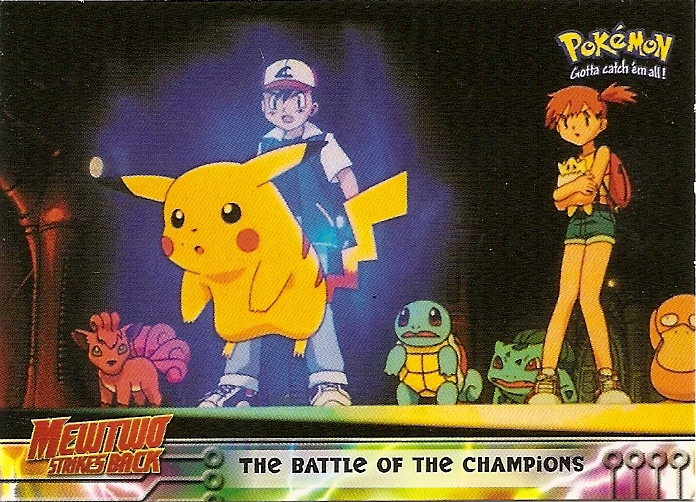 The Battle of the Champions Pokémon card front