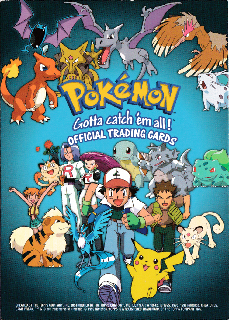 Checklist Pokémon card front