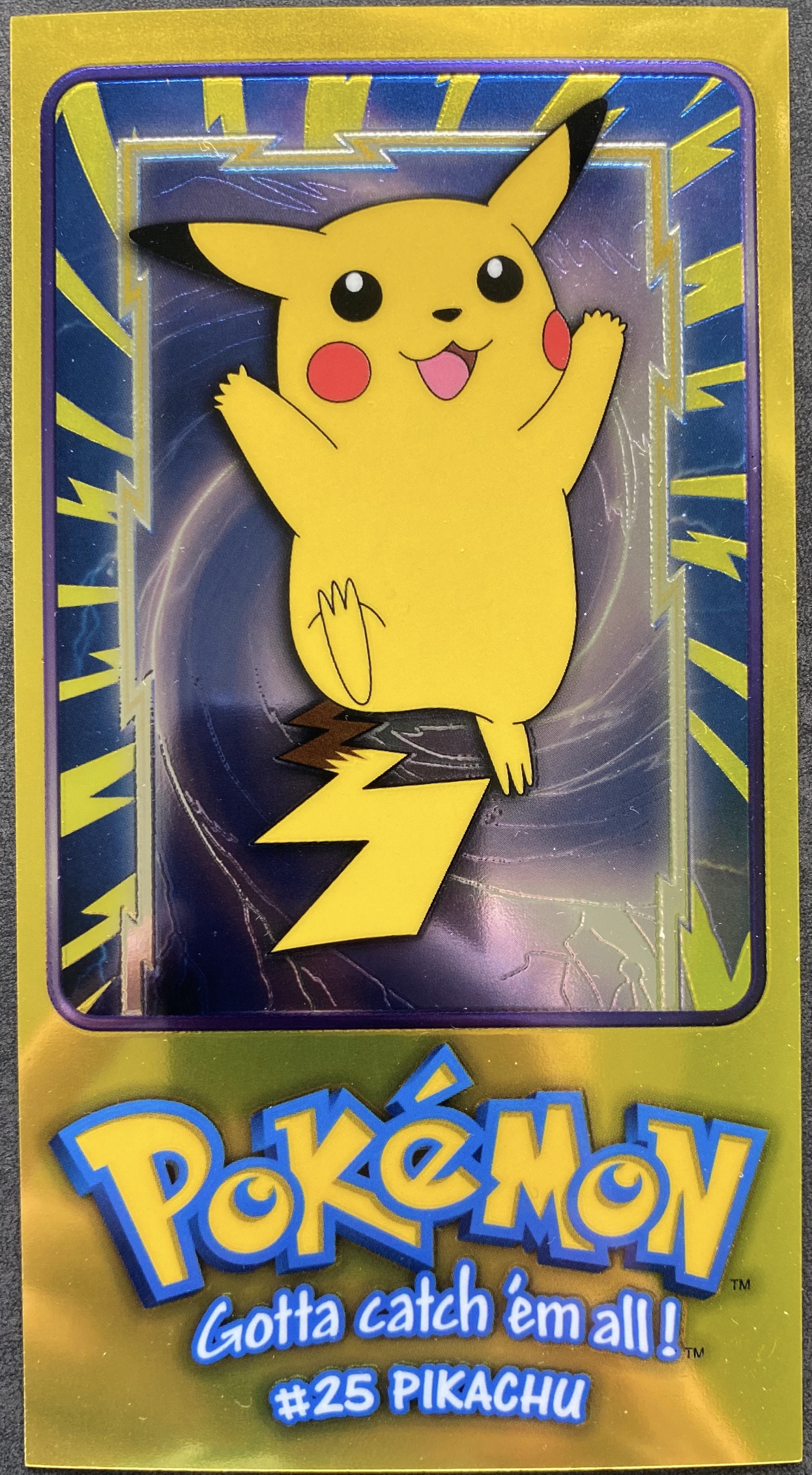 Pikachu Pokémon card front