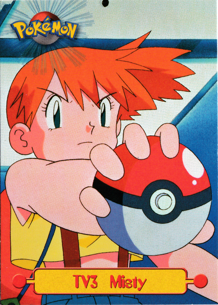 Misty Pokémon card front