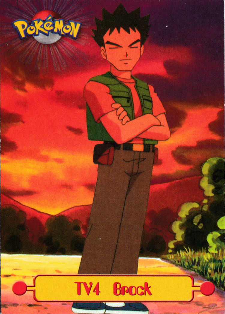 Brock Pokémon card front