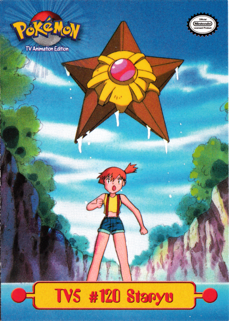 Staryu Pokémon card front