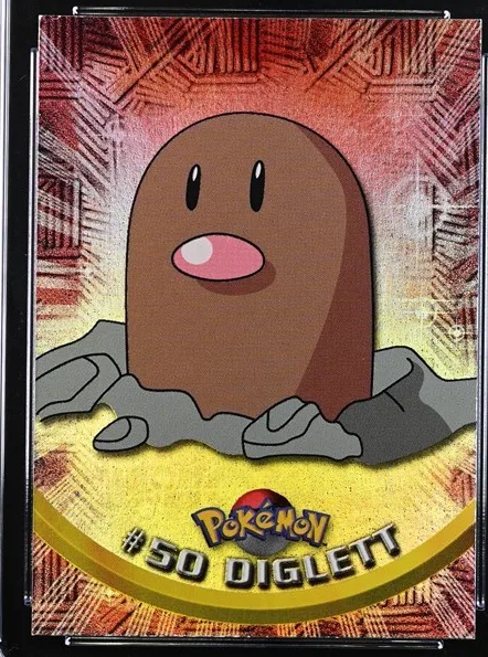 Diglett Pokémon card front