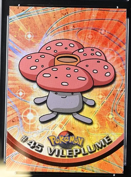 Vileplume Pokémon card front