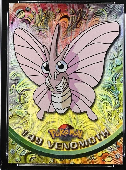 Venomoth Pokémon card front