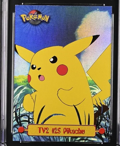 No.25 Pikachu Pokémon card front