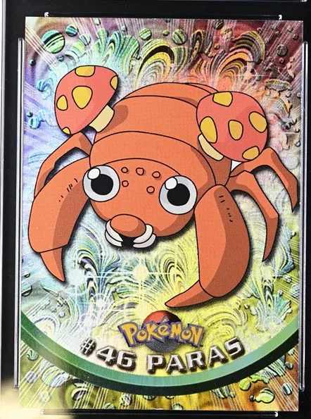 Paras Pokémon card front