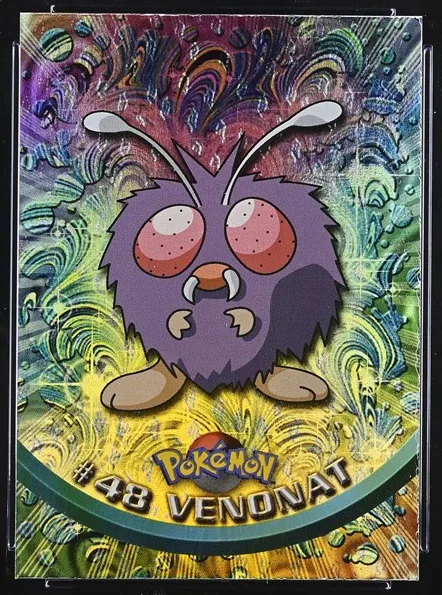 Venonat Pokémon card front