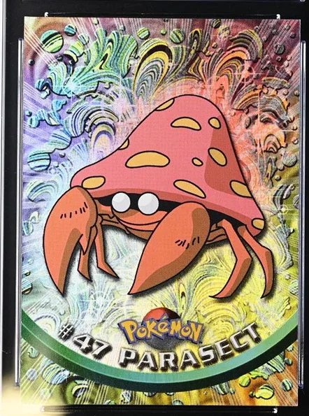 Parasect Pokémon card front