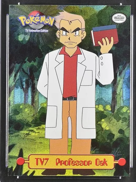 Professor Oak Pokémon card front