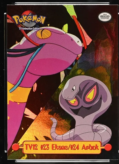 Ekans / Arbok Pokémon card front
