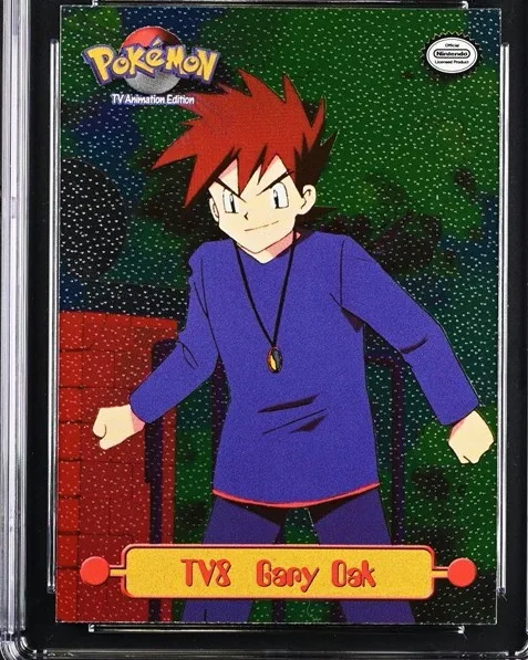 Gary Oak Pokémon card front