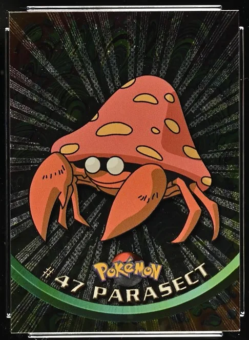 Parasect Pokémon card front
