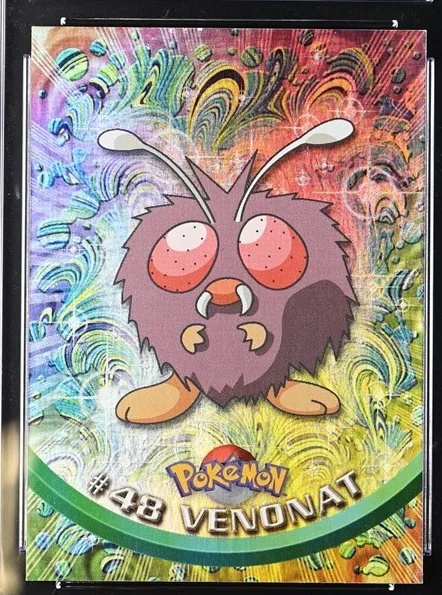 Venonat Pokémon card front