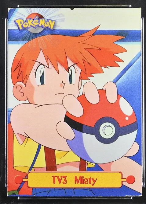Misty Pokémon card front
