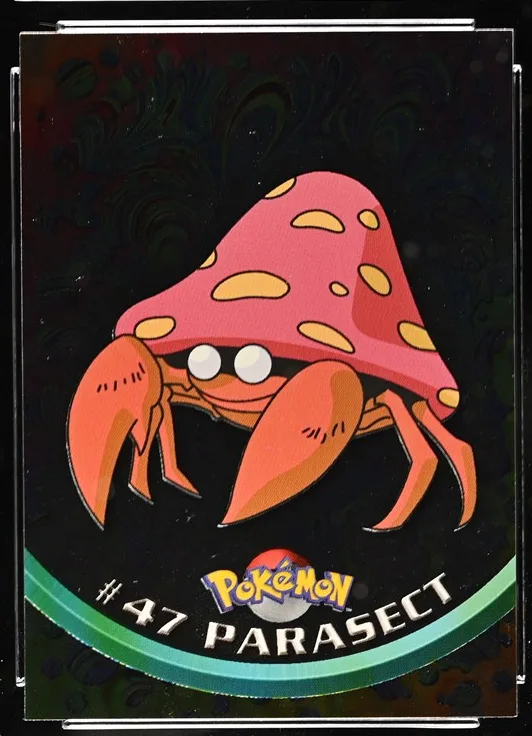 Parasect Pokémon card front
