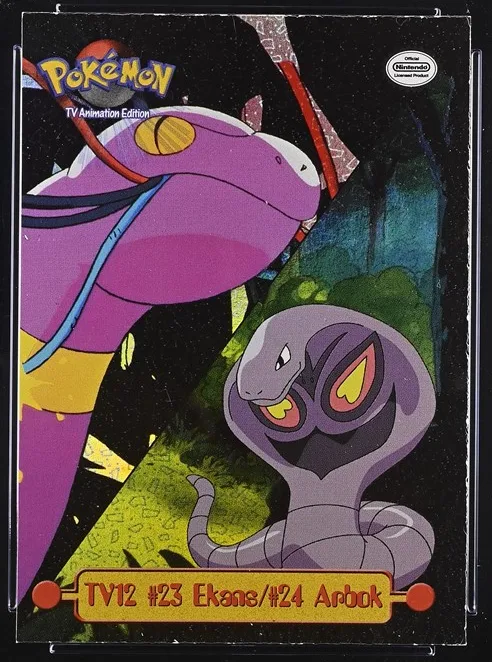 Ekans / Arbok Pokémon card front