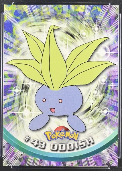 Oddish Pokémon card front