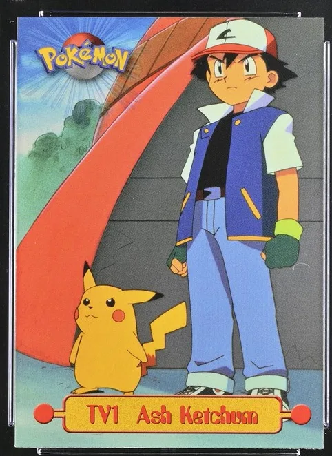 Ash Ketchum Pokémon card front