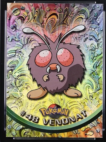Venonat Pokémon card front