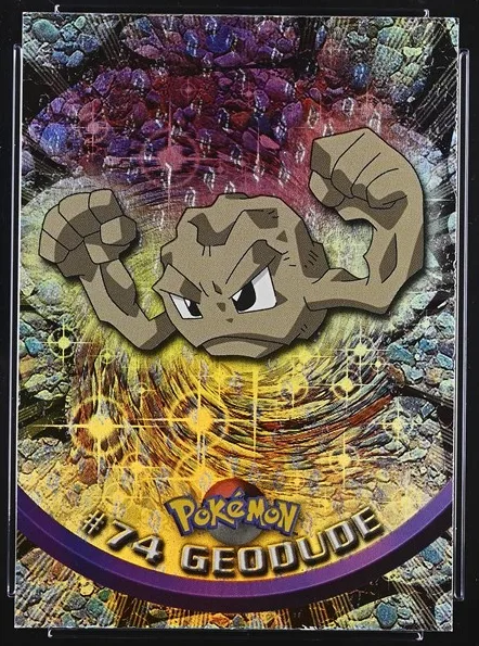 Geodude Pokémon card front