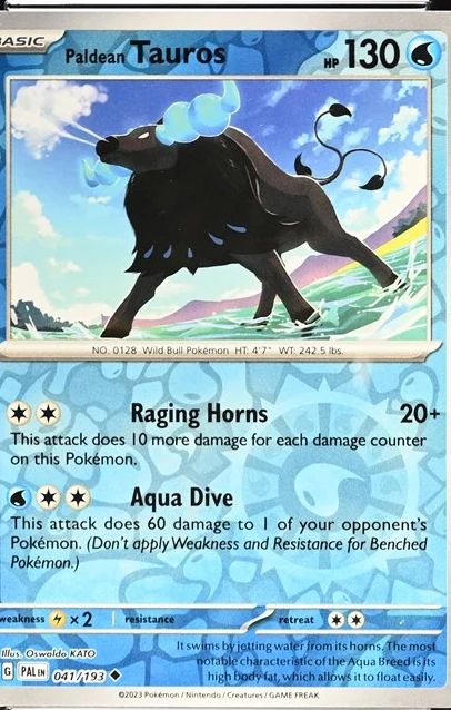 Paldean Tauros