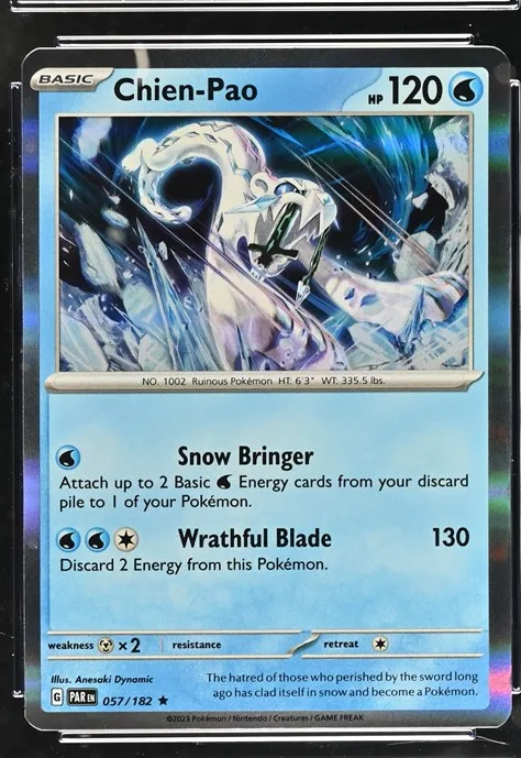 Chien-Pao Pokémon card front
