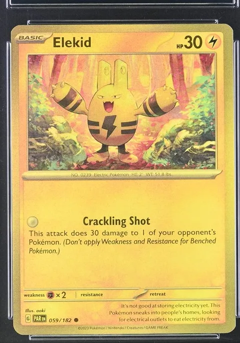 Elekid Pokémon card front