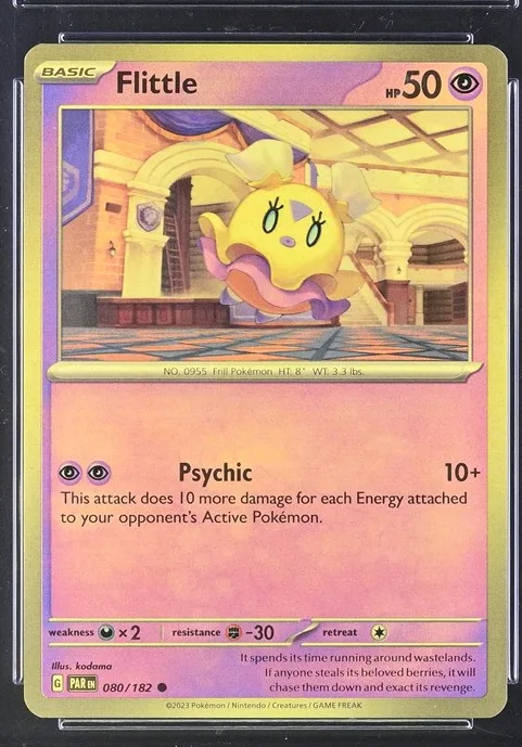 Flittle Pokémon card front