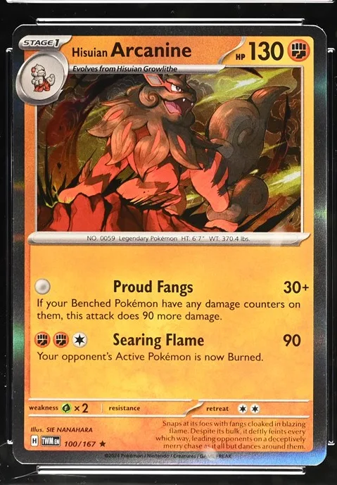 Hisuian Arcanine