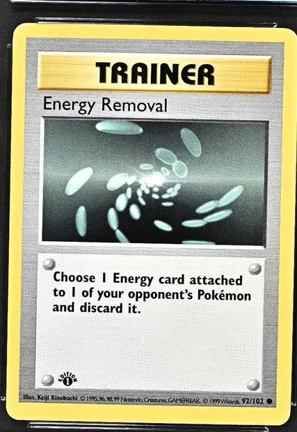 Energy Removal