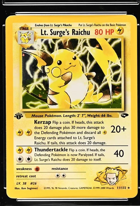 Lt. Surge's Raichu