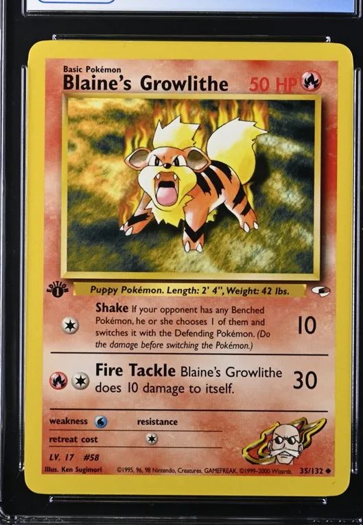 Blaine's Growlithe