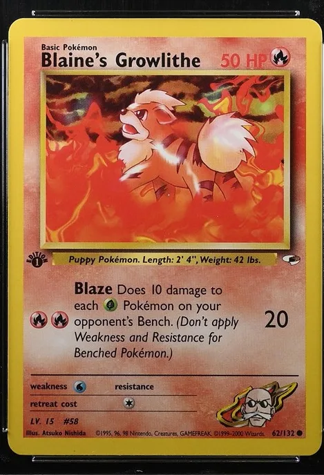 Blaine's Growlithe
