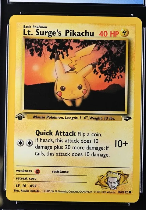 Lt. Surge's Pikachu