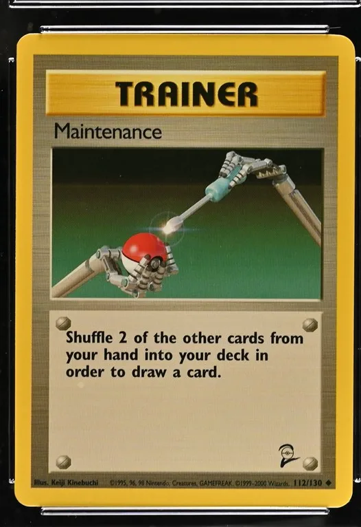 Maintenance