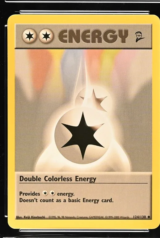 Double Colorless Energy