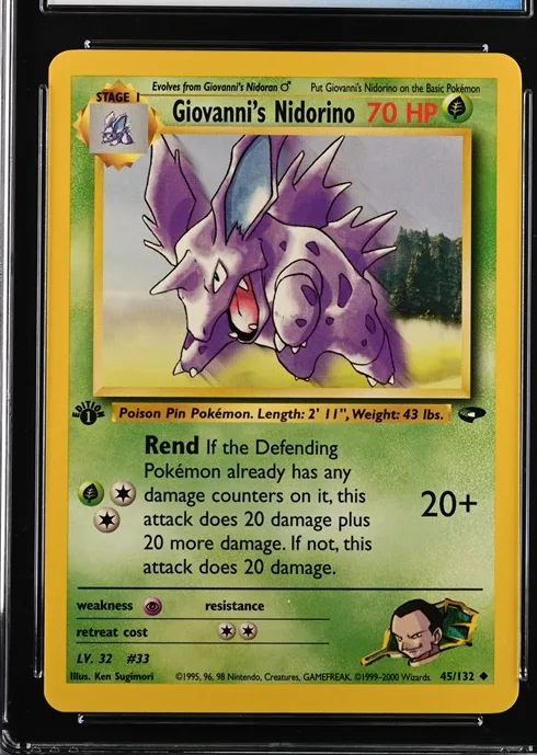 Giovanni's Nidorino