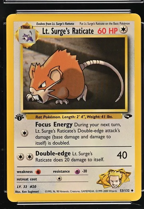 Lt. Surge's Raticate