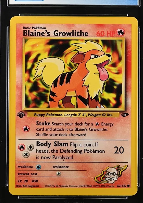 Blaine's Growlithe