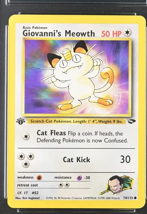 Giovanni's Meowth