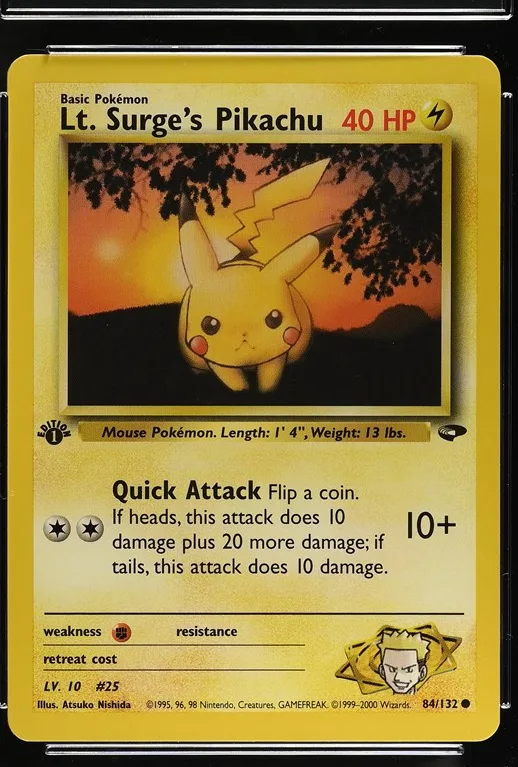 Lt. Surge's Pikachu
