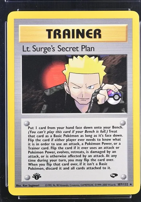 Lt. Surge's Secret Plan