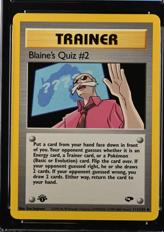 Blaine's Quiz #2