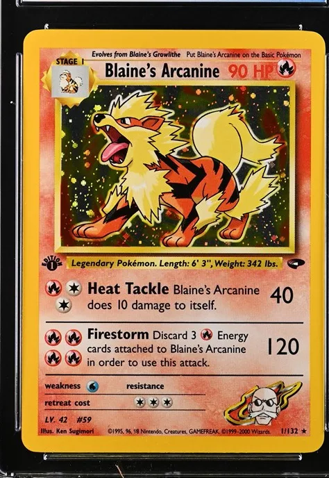 Blaine's Arcanine