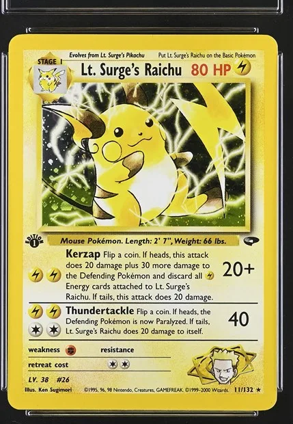 Lt. Surge's Raichu
