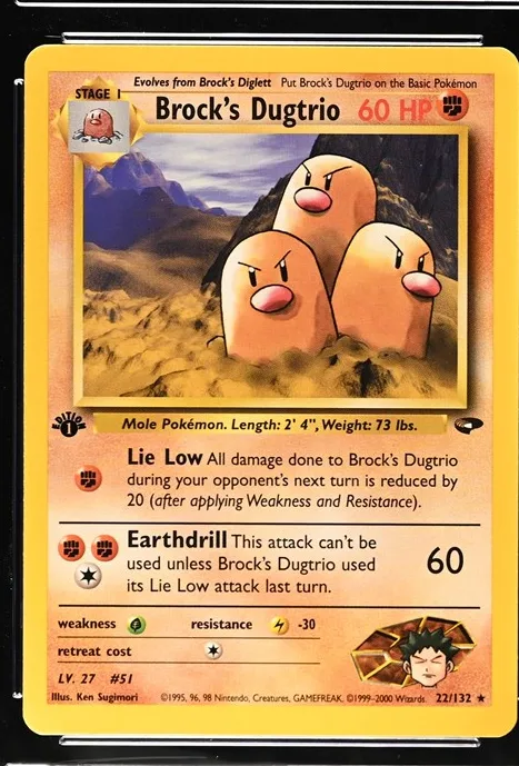 Brock's Dugtrio